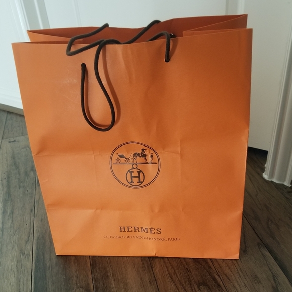 EXTRA LARGE Hermes Bag Empty Gift Bag Shopping Bag - Picture 14 of 15